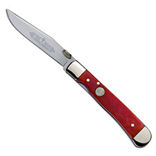 Boker Knives Boker Trapperliner Knife Smooth Red Bone BK 4711