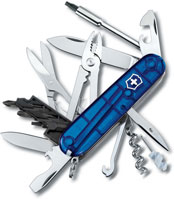 Victorinox Knives VN 53942 CyberTool 34 Translucent Sapphire