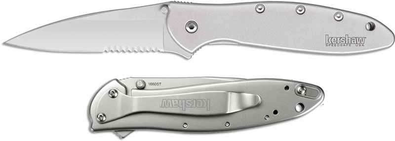 Kershaw Leek Part Serrated