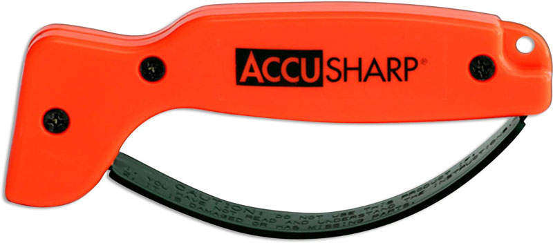 AccuSharp AS14 Messer Werkzeug und Machetenschärfer in orange mt Handschutz 