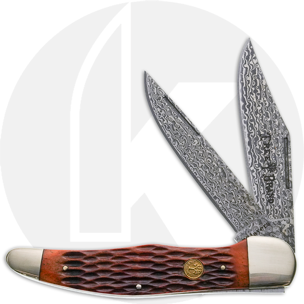 Boker Traditional Series 2020 Duo Damascus Folding Hunter