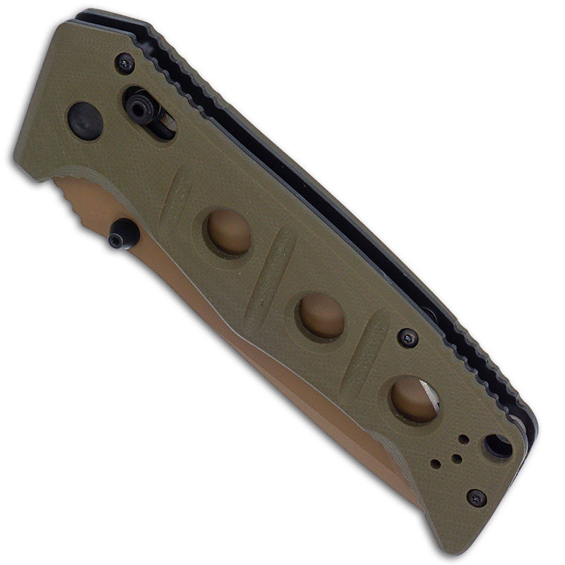 Benchmade Adamas Faltmesser – Modell 275FE-2 Mit Glatter Klinge, Robustes Allzweck-Messer Für Outdoor & Alltag