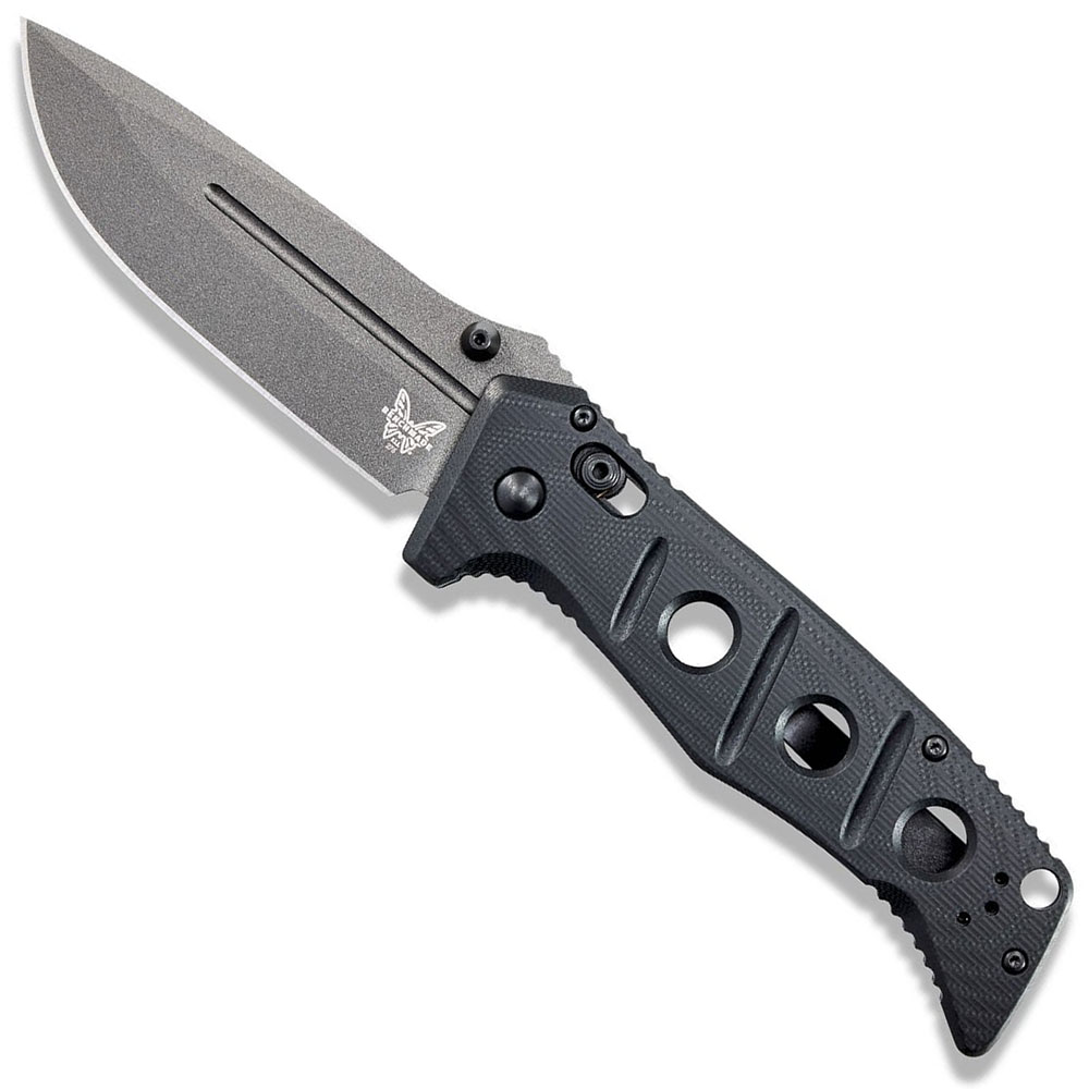 Benchmade Adamas 275GY1 Knife Shane Sibert Tungsten Grey CruWear