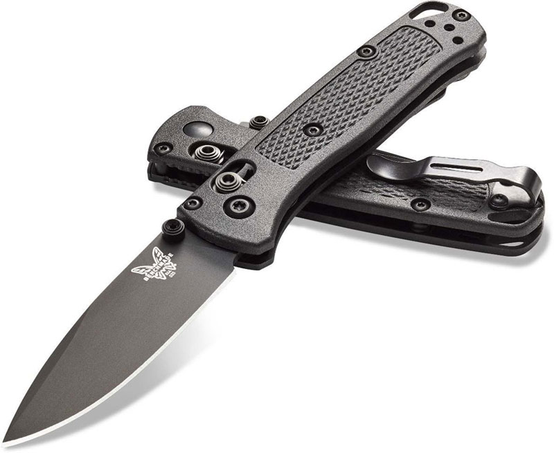Benchmade Mini Bugout 533BK2 Knife Black S30V Drop Point Black CF