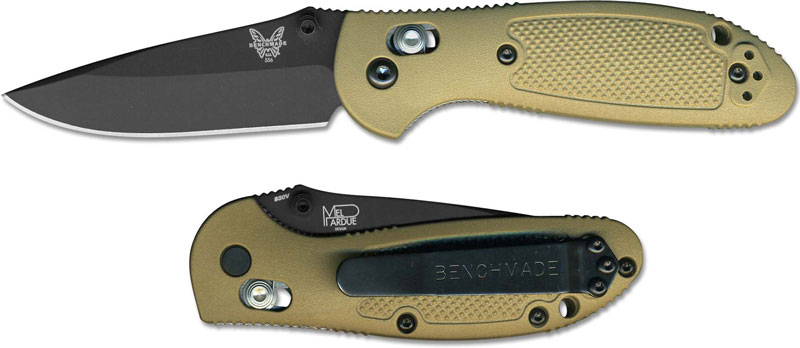  Benchmade - Griptilian 556-S30V EDC Knife with Black Handle  (556-S30V) : Sports & Outdoors