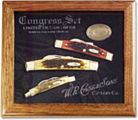 Case Congress Knife Commemorative Set 01087 - Discontinued - BNIB