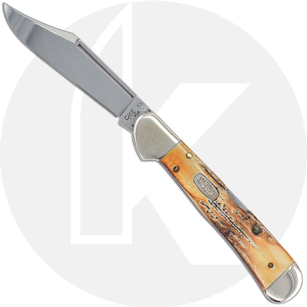 Case CopperLock Knife 00275 - Genuine Stag - 51549LSS - Discontinued - BNIB