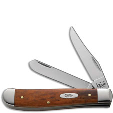 Case Knives Case Smooth Chestnut Bone Mini Trapper Knife, CA-28700