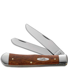 Case Knives Case Smooth Chestnut Bone Trapper Knife, CA-28707