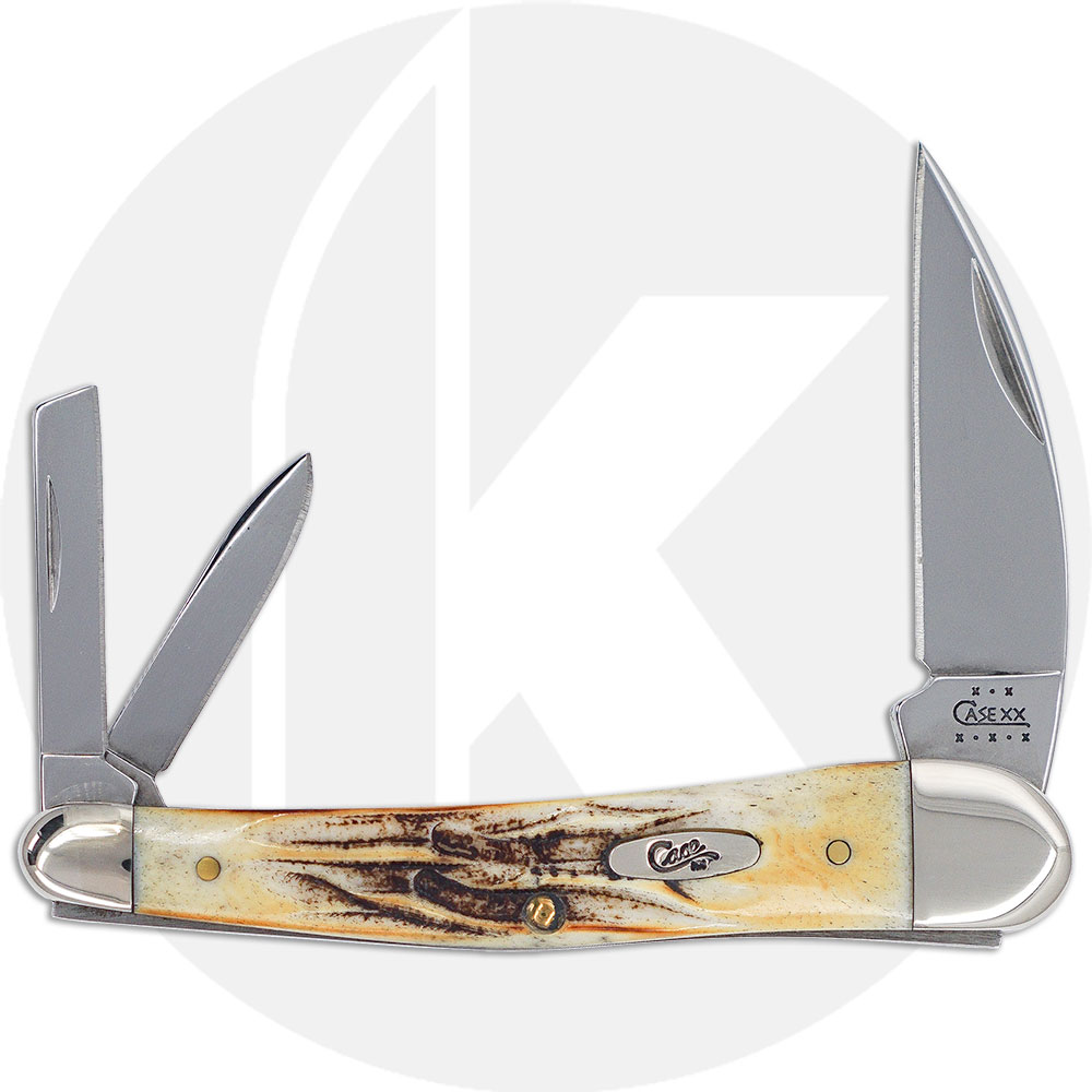 Case Seahorse Whittler 03572 - BoneStag - 6.5355WHSS - Discontinued - BNIB