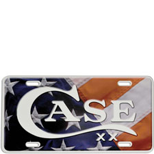 Case USA License Plate 50128 - Discontinued - Brand New