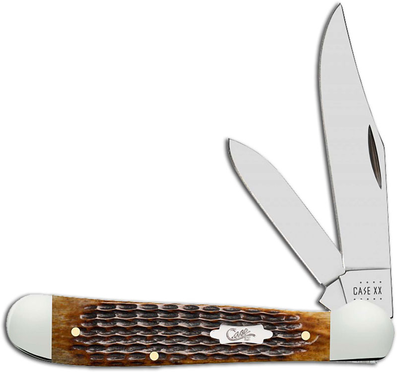 Case Copperhead Knife 52833 Jigged Antique Bone 6249SS