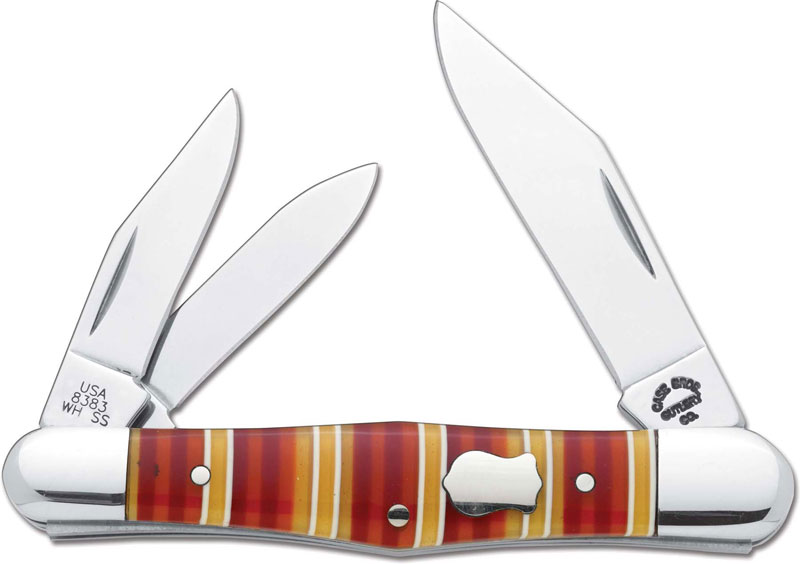 Case Whittler Knife 05321 Case Brothers Candy Stripe R383WHSS
