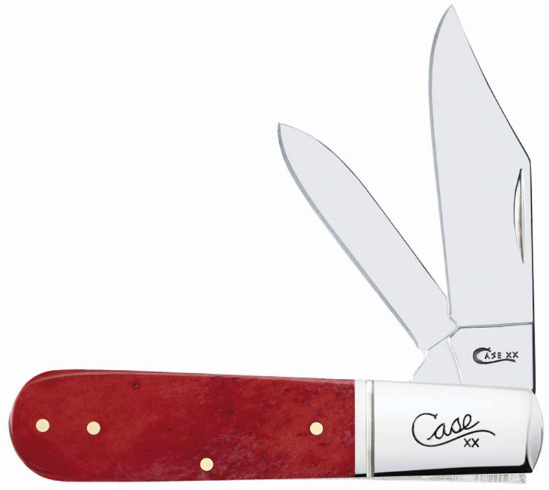 Case Barlow Knife 60543 Smooth Dark Red Bone 62009 1 / 2SS