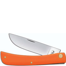 Case Sod Buster Jr Knife, Smooth Orange Synthetic, CA-80502