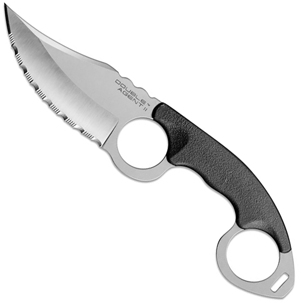 Cold Steel Double Agent II, Serrated, CS-39FNS