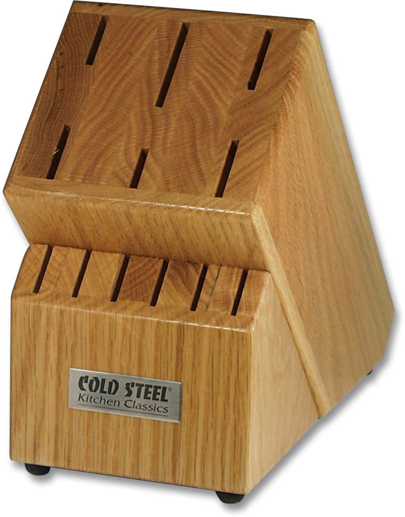 Cold Steel Kitchen Knife Block Only, CS-59KBL