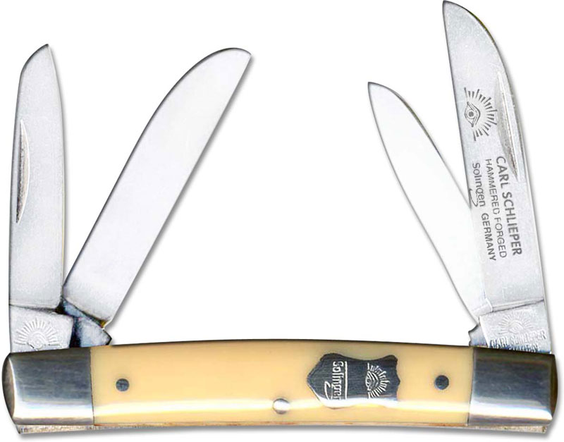 Eye Brand Baby Congress Knife - Hammer Forged Solingen Carbon