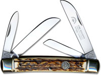 Eye Brand Congress Knife, Large 60 Pattern, Stag Handle, EB-60DS