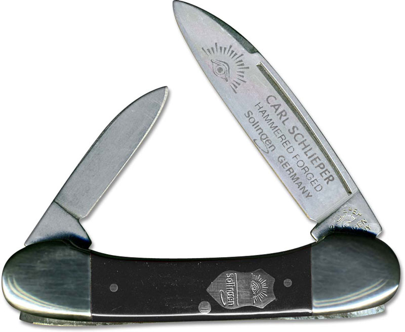 Eye Brand Baby Lima Bean Knife - Hammer Forged Solingen