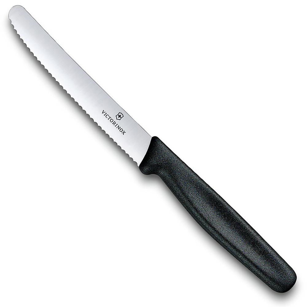 Forschner Steak Knife, Wavy Blunt Tip Nylon, FO-40503