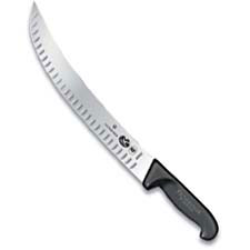 Forschner Cimeter Knife 5.7323.31, 12 Inch Granton Fibrox (was SKU 40632)