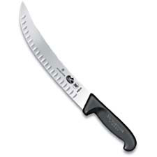 Forschner Cimeter Knife 5.7323.25, 10 Inch Granton Fibrox (was SKU 40634)