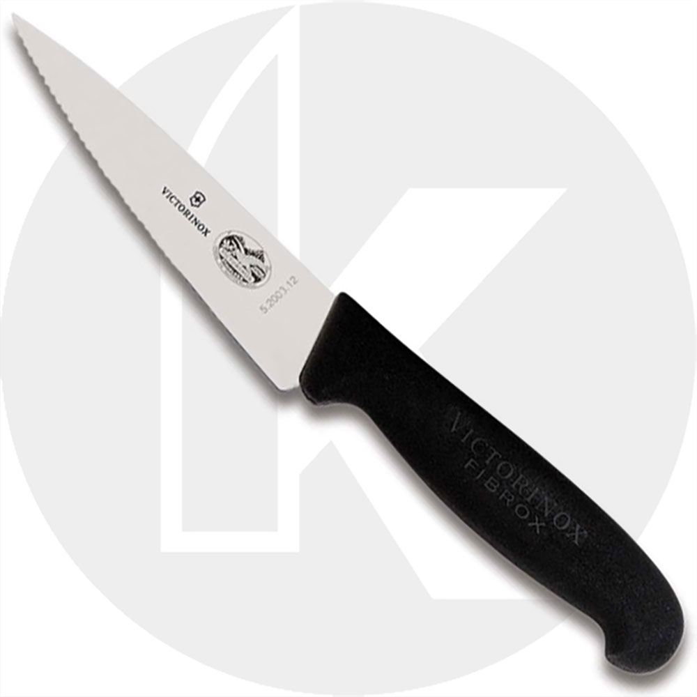 Forschner Chefs Knife 5.2033.12, 5 Inch Wavy Fibrox (was SKU 40556)