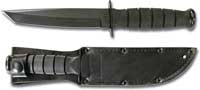 KA-1254, KA-BAR Short Black KA-BAR Tanto, Leather