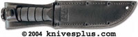 KA-BAR Knives Short KABAR Leather KA-BAR USA Marked Replacement Sheath, KA-1256S