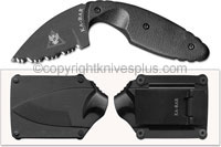 KA-BAR Knives KABAR TDI Law Enforcement Knife, Serrated, KA-1481