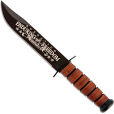 KABAR 9169 USMC OEF Afghanistan Commemorative Knife