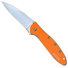 Kershaw Leek, Orange Aluminum, KE-1660OR