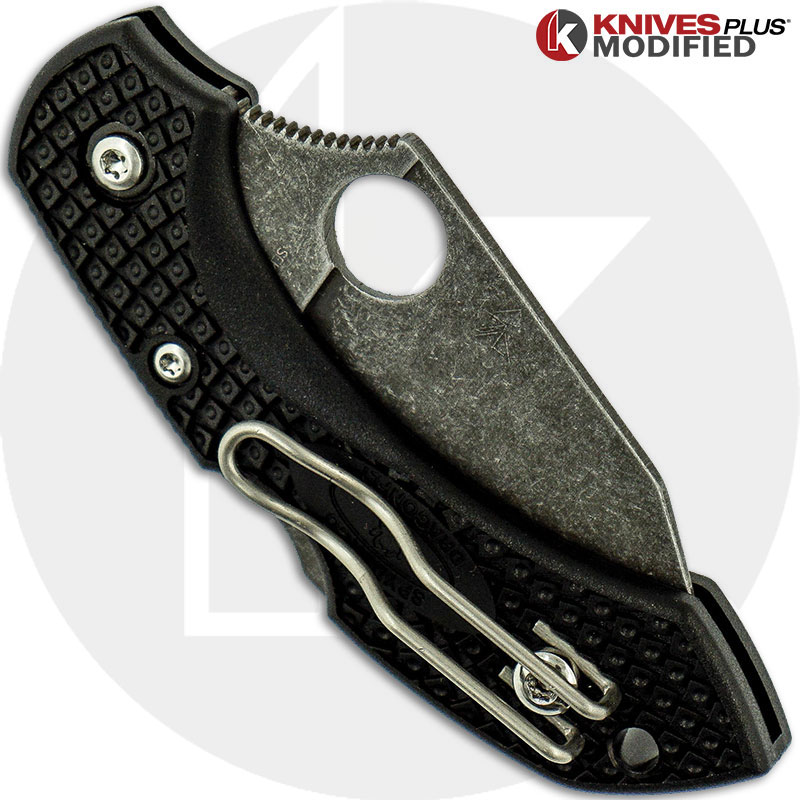 NAVAJA TÁCTICA SPYDERCO DRAGONFLY 2 WHARNCLIFFE, CON CLIP