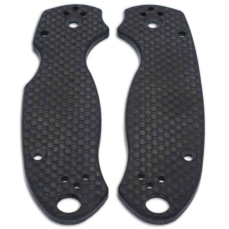 KP Custom Carbon Fiber Scales for Spyderco Para 3 Knife