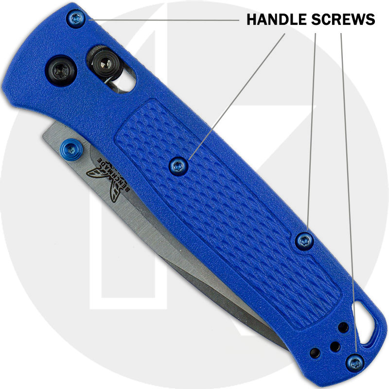 Butterfly Bugout 535 Folding Knife Titanium Alloy Handle Screws Set Parts  Refit