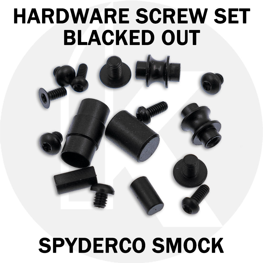 Replacement Hardware Screw Set for Spyderco Smock Knife Stainless