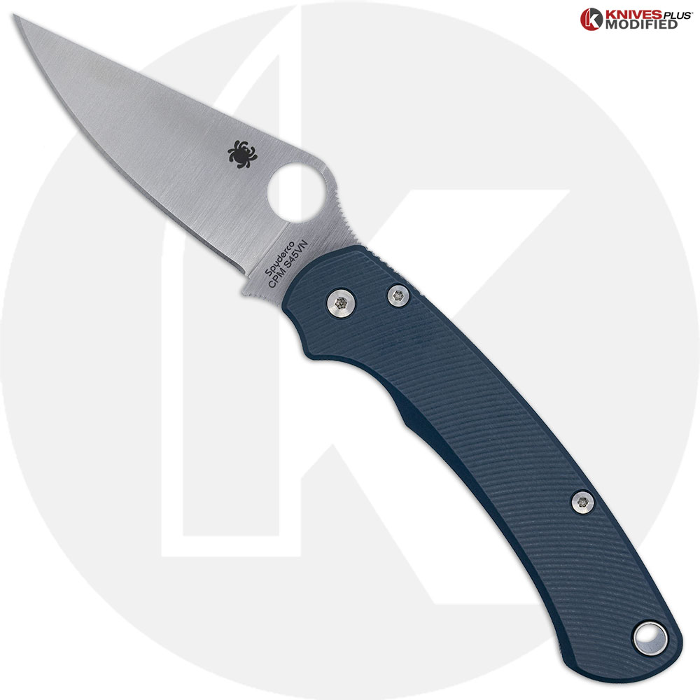 MODIFIED Spyderco Paramiliary 2 Knife - Satin Blade - Exclusive
