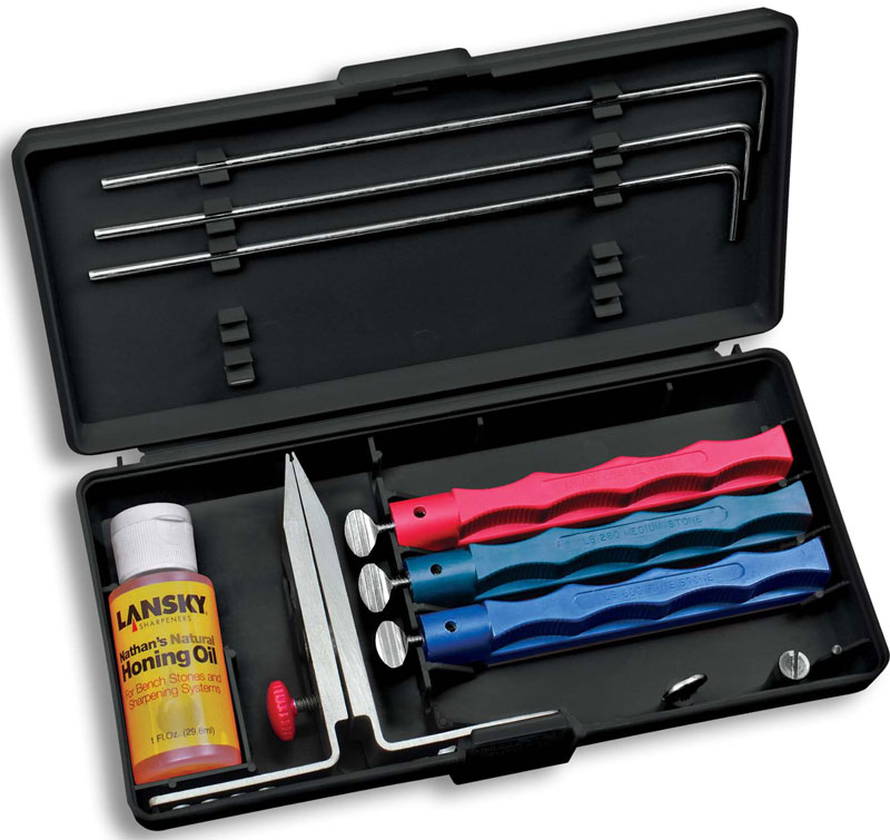 Lansky Knife Sharpener, Standard Sharpening System, LKLKC03