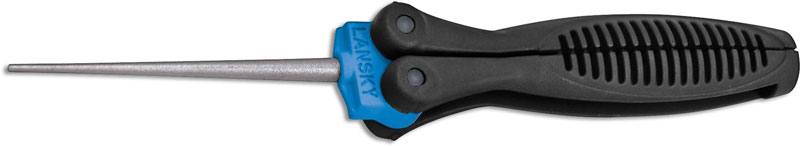 Lansky Sharpeners: TR-600 Folding Tapered Diamond Sharpening Rod - Fine  Grit (For Serrated Blades)