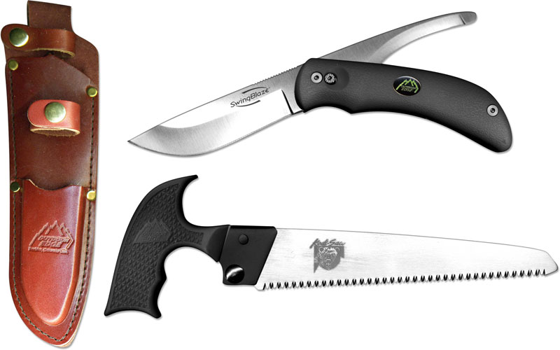 SwingBlade Pak, Skinning Knife and Saw Set