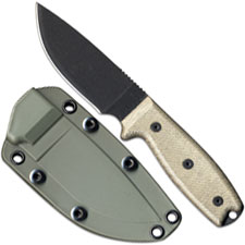 Ontario Knives: Ontario RAT-3 Knife, Black Sheath, QN-RAT3B