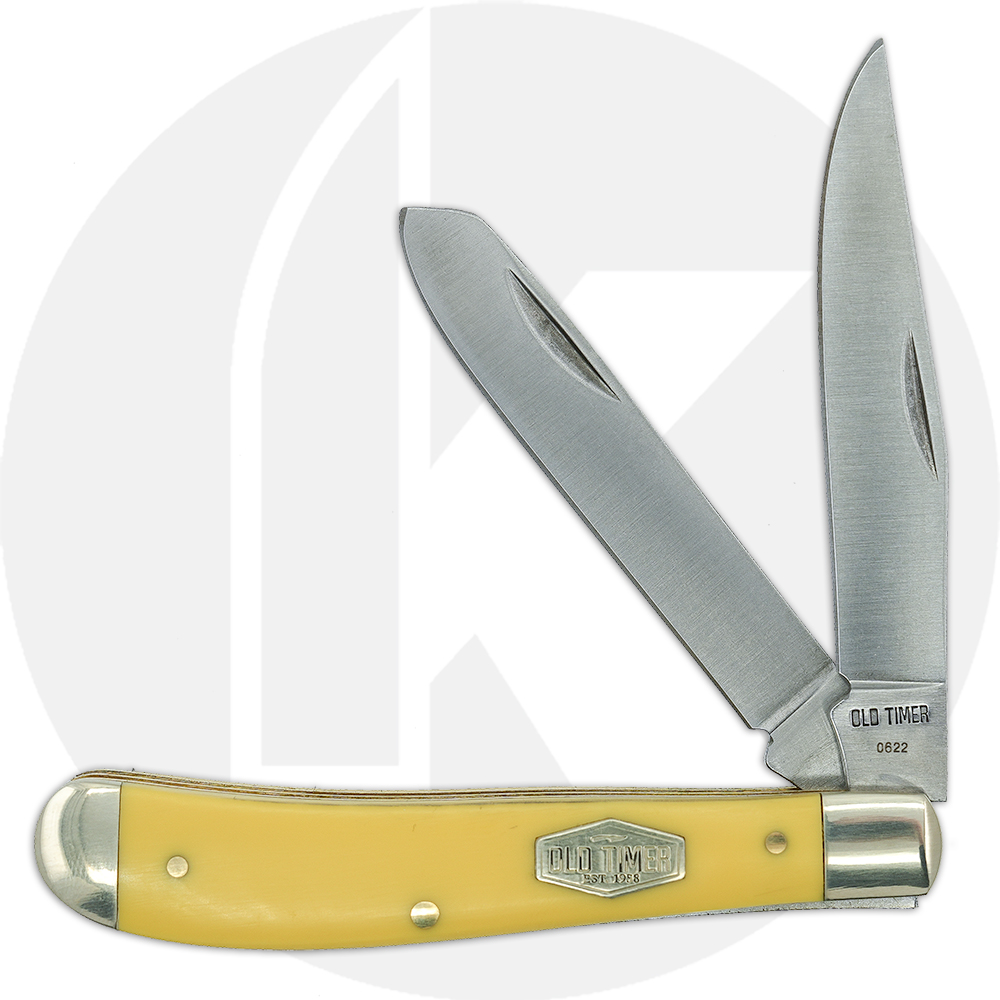 Old Timer Gunstock Trapper - Yellow Handle - 1180011 (94OTY)
