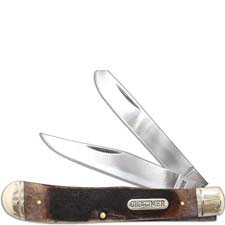 Large Trapper Old Timer Knife, Saw Cut Bone, SC-95OTB