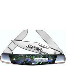 Schrade Imperial Small Stockman, Purple Swirl, SC-IMP19PRS