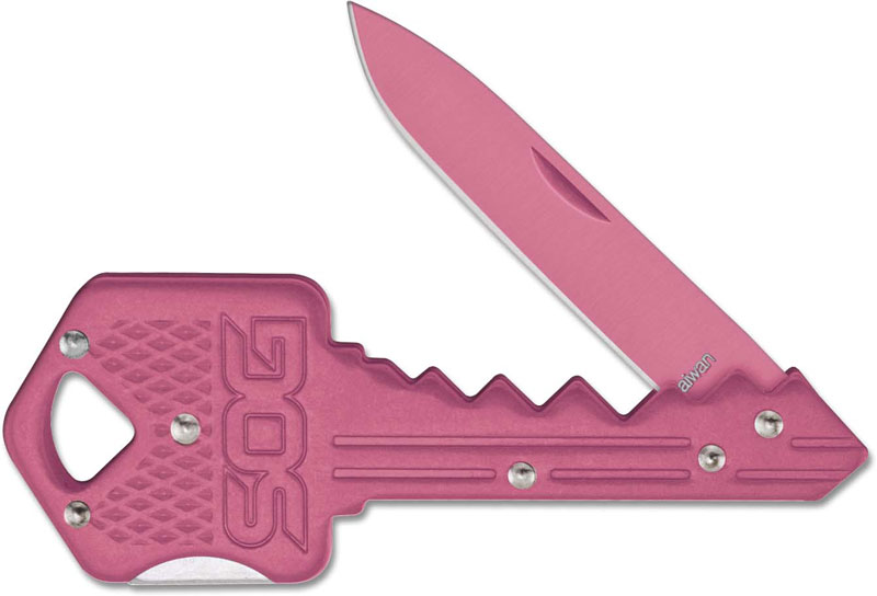 sog key knife pink sg key108