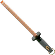 Smiths Knife Sharpener Smiths Diamond Sharpening Steel, 10 Oval, SM-3001