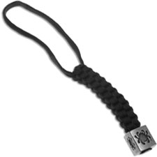 Spyderco Lanyard with Pewter Bead, Square, SP-BEAD1LY