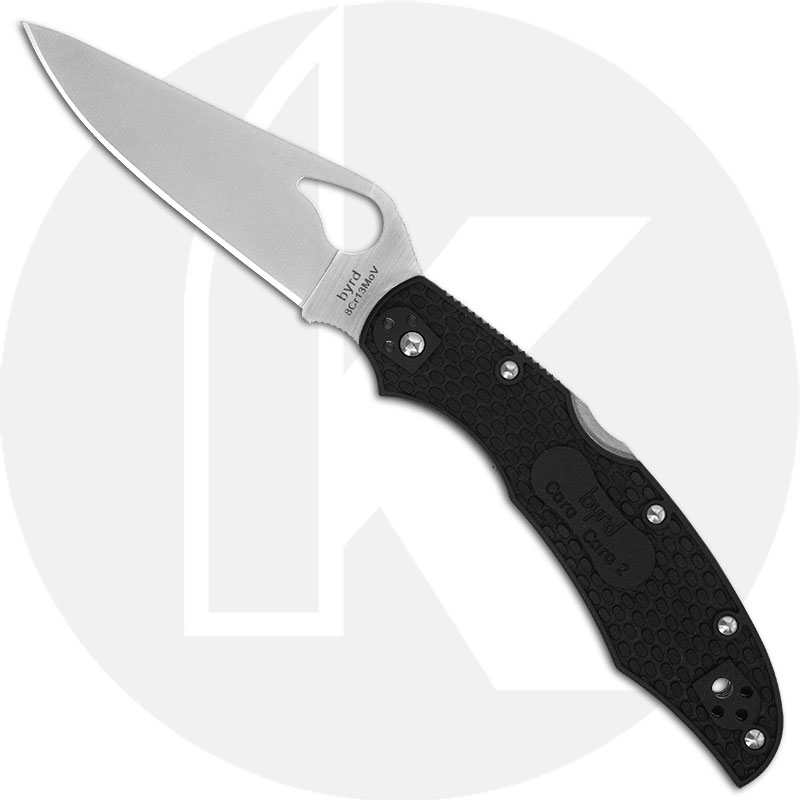 Spyderco Byrd Knife, Cara Cara2 FRN, SP-BY03PBK2