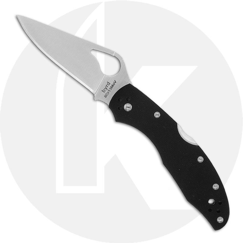 Spyderco Knives Spyderco Byrd Knife, Meadowlark2 G10, SP-BY04GP2
